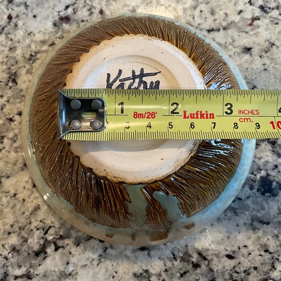 Handmade Ceramic Bowl - Drip Glaze Pottery - Picture 15 of 15